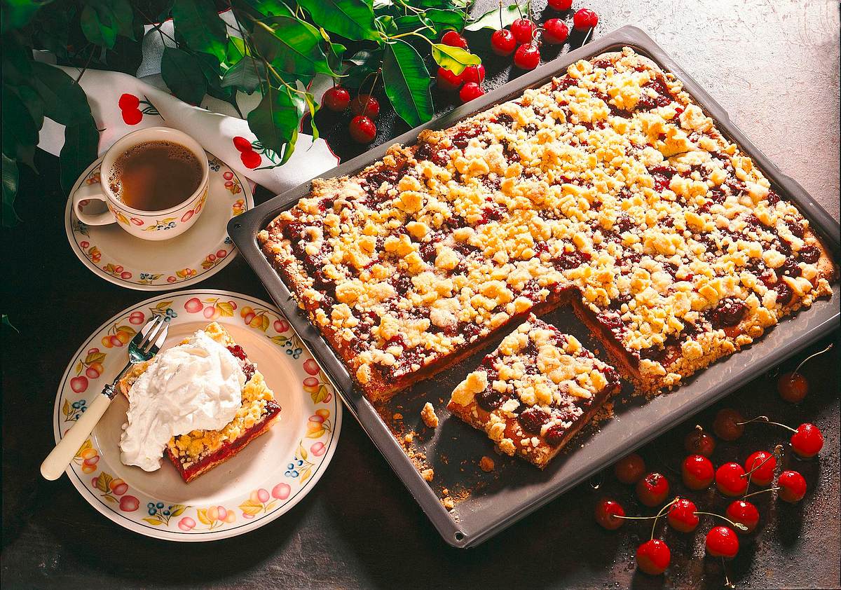 Kirschstreuselkuchen Rezept