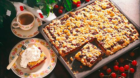 Kirschstreuselkuchen Rezept - Foto: Klemme