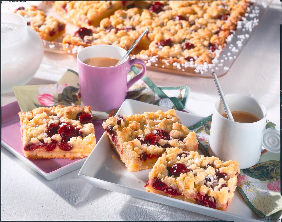 Kirschstreuselkuchen Rezept