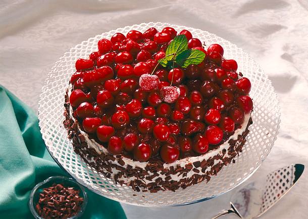 Kirschtorte Schwarzwälder Art Rezept Kirschtorte Schwarzwälder Art Rezept