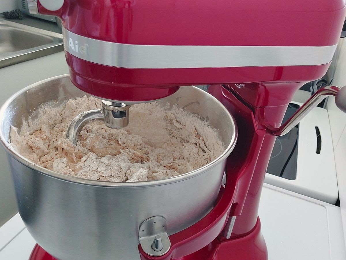 KitchenAid Artisan 6,6l Küchenmaschine mit Schüsselheber Brotteig