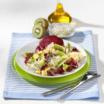 Kiwi-Käse-Salat Rezept