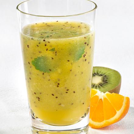Kiwi-Vanille-Drink Rezept Kiwi-Vanille-Drink Rezept