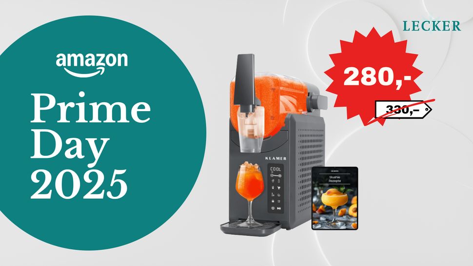 Klamer Slush-Maschine zum Prime Day 2025 reduziert bei Amazon - Foto: PR / LECKER.de