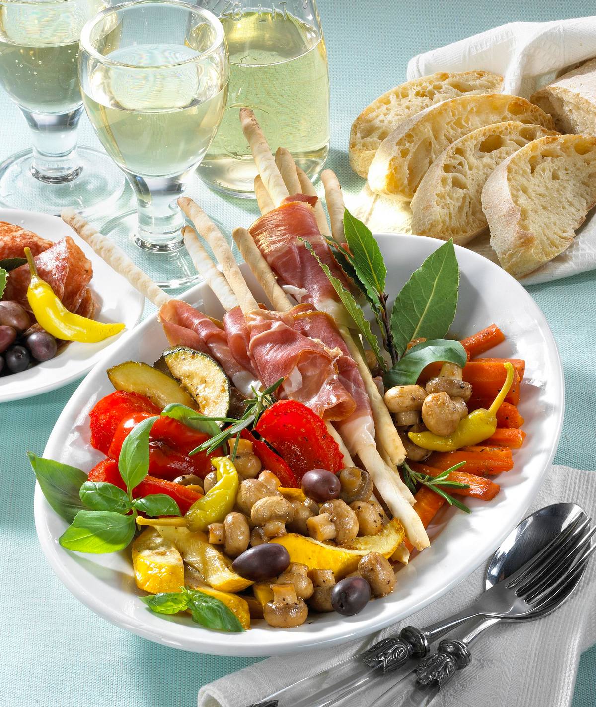 Klassische Antipasti Platte Rezept