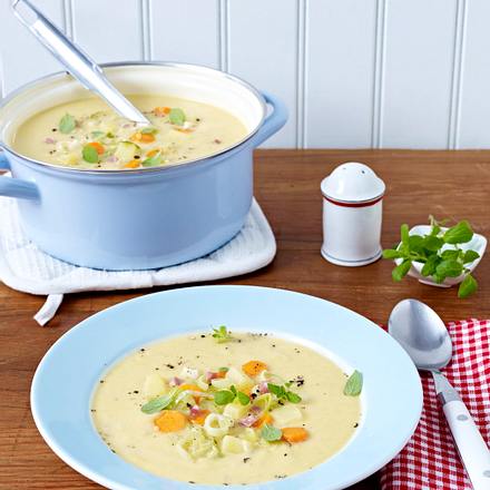 Klassische Kartoffelcremesuppe Rezept Klassische Kartoffelcremesuppe Rezept