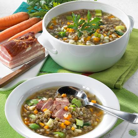 Klassische Linsensuppe Rezept Klassische Linsensuppe Rezept