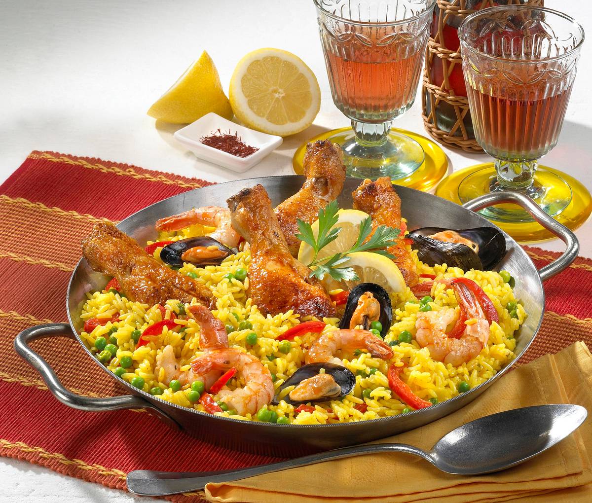 Klassische Paella Rezept