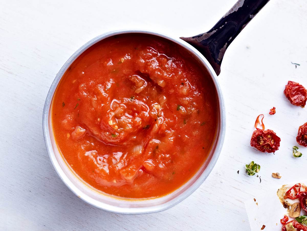 Klassische Tomatensoße Rezept