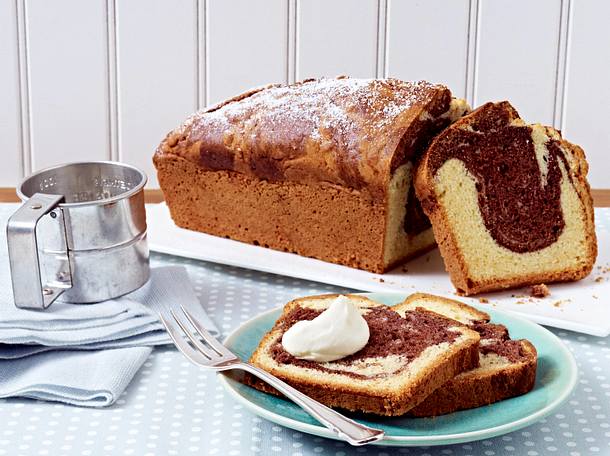 Klassischer Marmorkuchen Rezept Klassischer Marmorkuchen Rezept