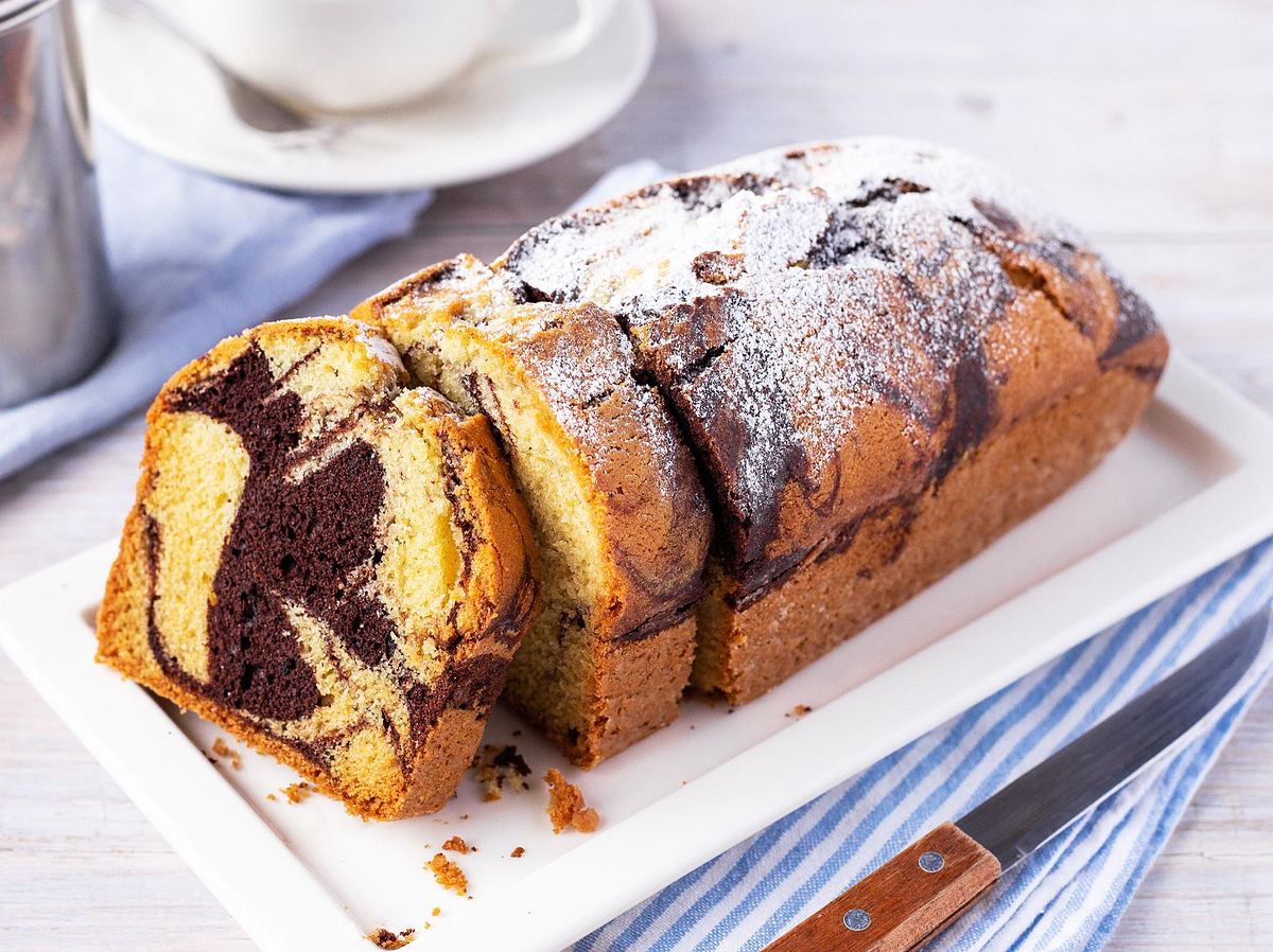 Klassischer Marmorkuchen
