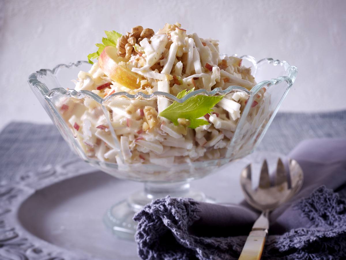 Klassischer Waldorfsalat Rezept