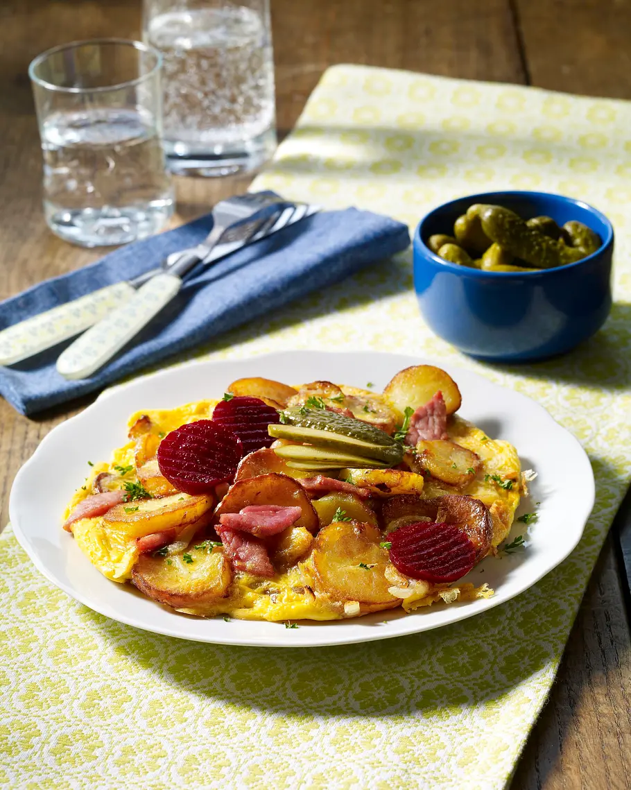 Klassisches Bauernfrühstück Rezept Klassisches Bauernfrühstück Rezept
