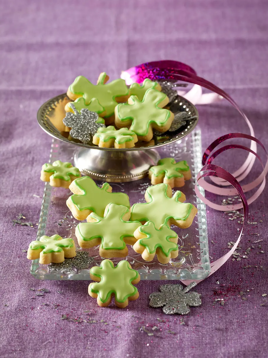 Kleeblatt-Kekse Rezept Kleeblatt-Kekse Rezept
