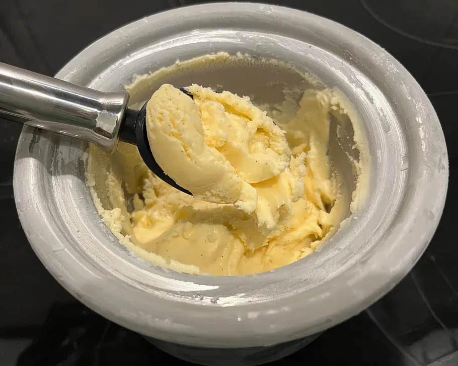 Test WMF Küchenminis Eismaschine 3-in-1 Ergebnis Eiscreme