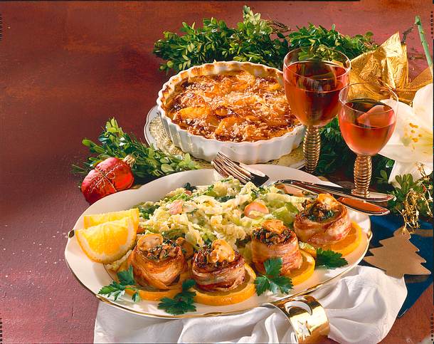 Kleine Filets auf Wirsinggemüse Rezept Kleine Filets auf Wirsinggemüse Rezept