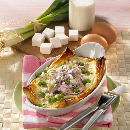 Kleine Gemüse-Quiche Rezept Kleine Gemüse-Quiche Rezept