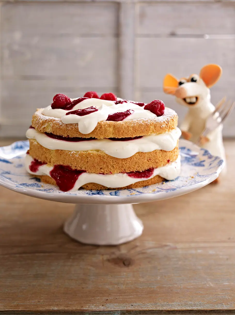 Kleine Käse-Himbeer-Torte Rezept