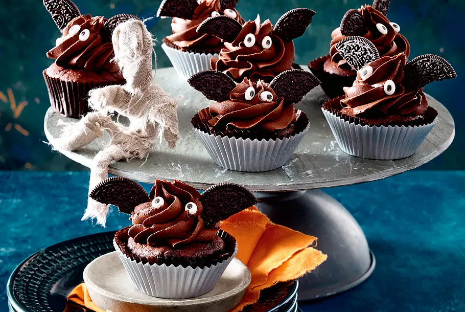 Kleine Vampir-Cupcakes Rezept