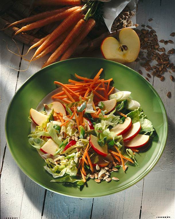 Knackige Rohkostplatte Rezept Knackige Rohkostplatte Rezept