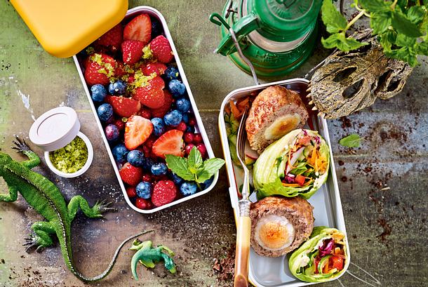 Knackiger Salatwrap Rezept Knackiger Salatwrap Rezept