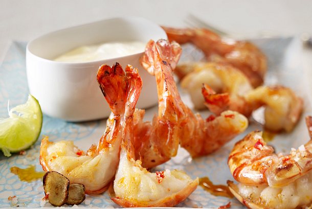 Knoblauch-Gambas mit Chili-Meersalz Rezept Knoblauch-Gambas mit Chili-Meersalz Rezept