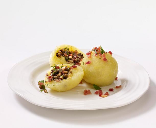 Knödel 4x anders: Jäger Art Rezept