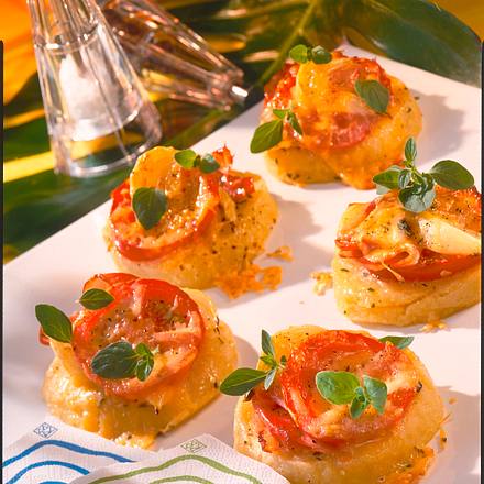 Knödel-Pizzen Rezept Knödel-Pizzen Rezept