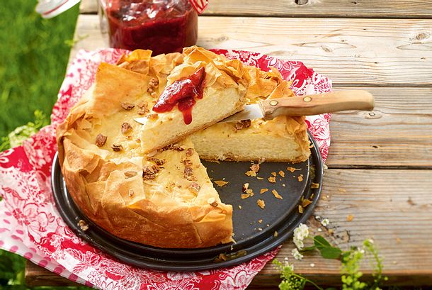 Knusper-Milchreiskuchen Rezept Knusper-Milchreiskuchen Rezept