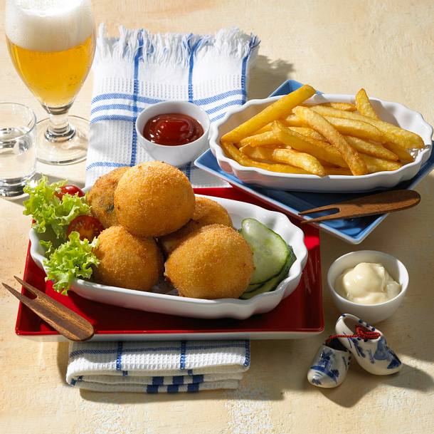 Knusprige Bitterballen Rezept Knusprige Bitterballen Rezept