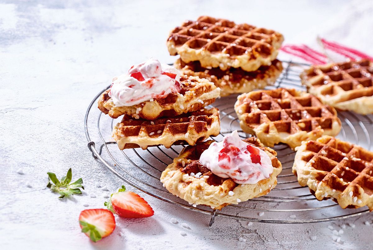 Knusprige Butterwaffeln „Auf die Hand“ Rezept