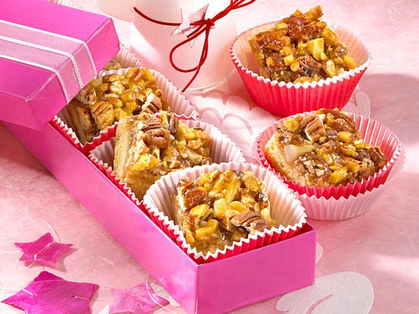 Knusprige Nuss-Würfel Rezept