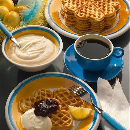Knusprige Waffeln Rezept Knusprige Waffeln Rezept