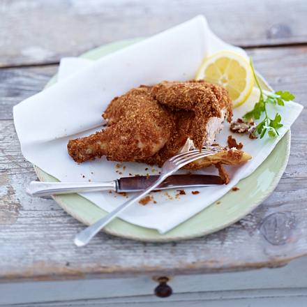 Knuspriges Backhähnchen Rezept Knuspriges Backhähnchen Rezept