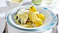 Kochfisch in Senfsoße mit Gurkensalat Rezept - Foto: LECKER @ Bauer Media Group