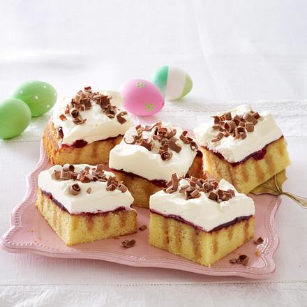 Kochlöffelkuchen Kaffee-Kirsch Rezept