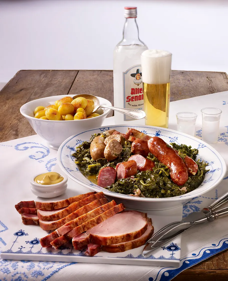 Kohl und Pinkel Rezept
