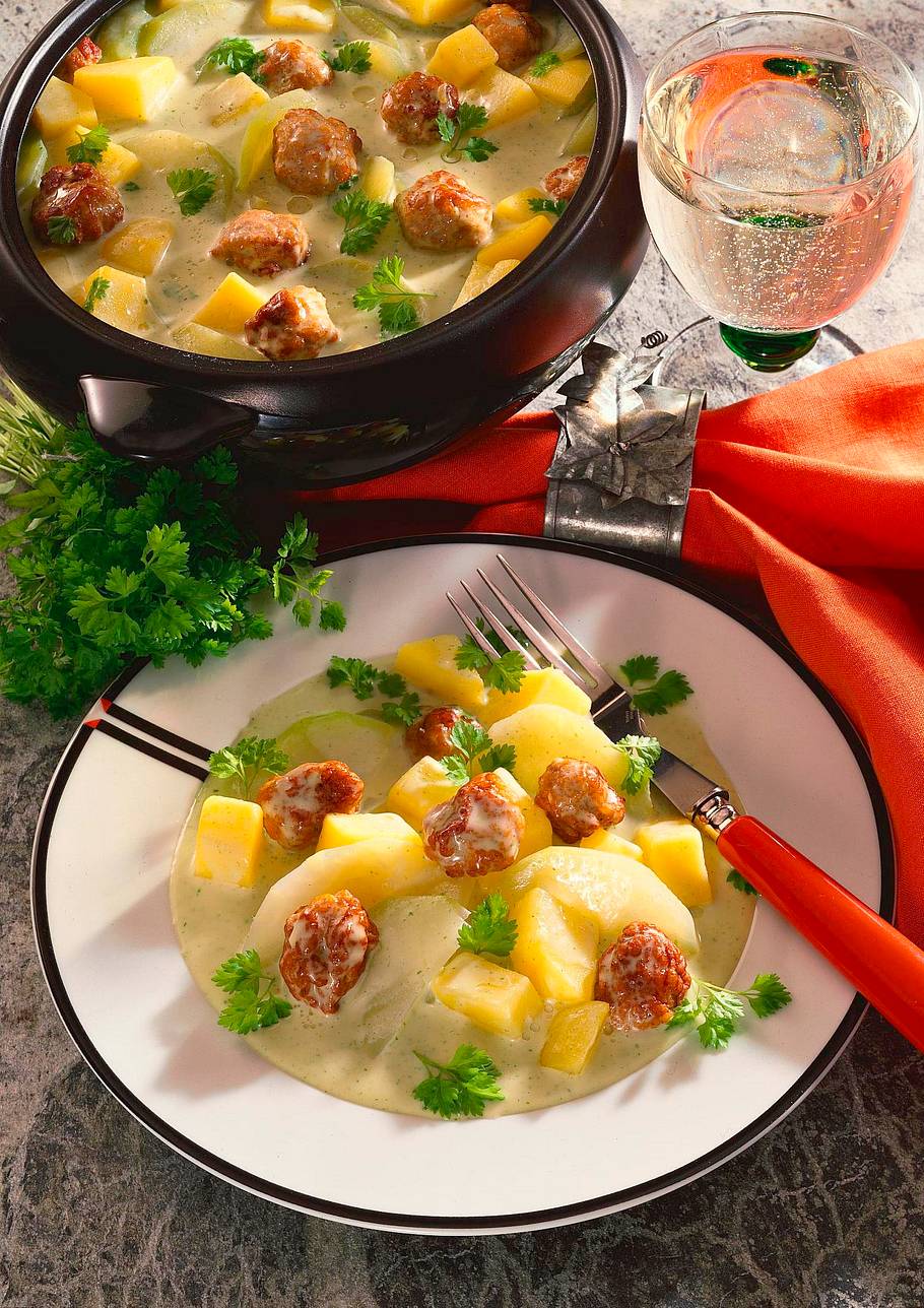 Kohlrabi-Kartoffel-Ragout Rezept