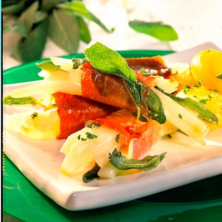 Kohlrabi-Päckchen Rezept Kohlrabi-Päckchen Rezept