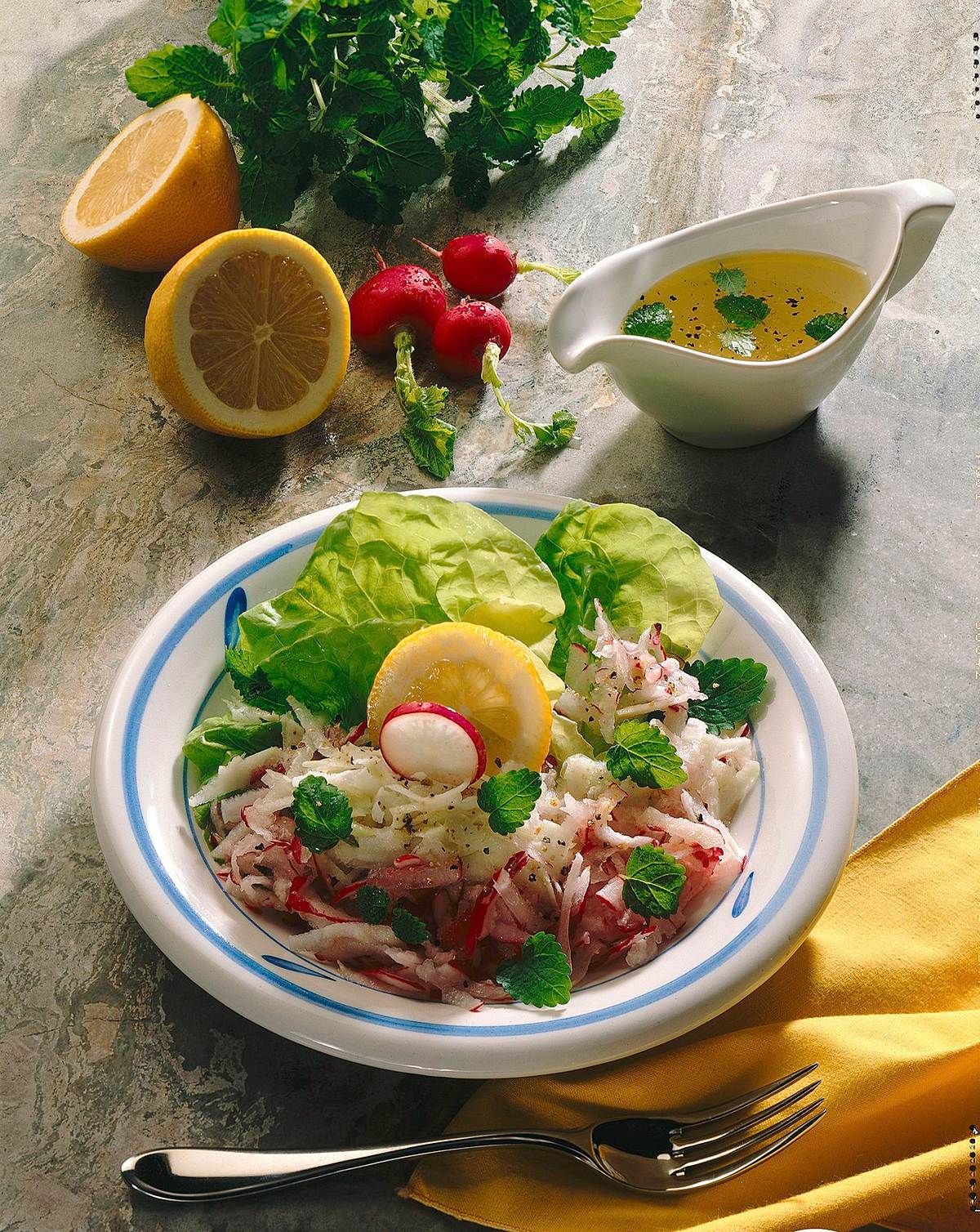Kohlrabi-Radieschen-Salat Rezept