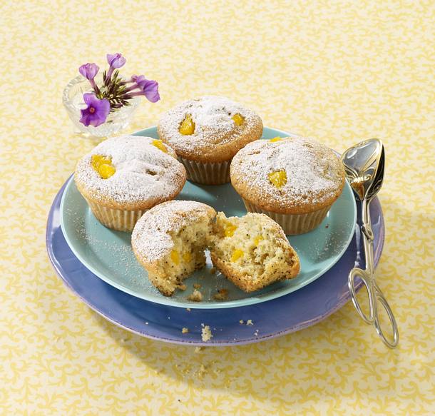 Kokos-Ananas-Muffins mit Ingwer Rezept Kokos-Ananas-Muffins mit Ingwer Rezept