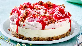 Kokos-Erdbeer-Torte ohne Backen Rezept - Foto: LECKER @ Bauer Media Group