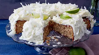 Kokos-Limetten-Kuchen Rezept - Foto: LECKER @ Bauer Media Group Kokos-Limetten-Kuchen Rezept - Foto: LECKER @ Bauer Media Group