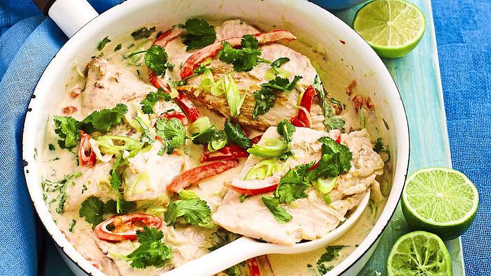 Kokos-Limetten-Fisch aus der Pfanne - Foto: House of Food / Bauer Food Experts KG