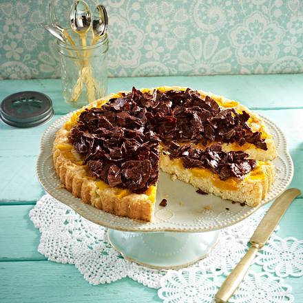 Kokos-Reis-Streuselkuchen mit Mango Rezept Kokos-Reis-Streuselkuchen mit Mango Rezept