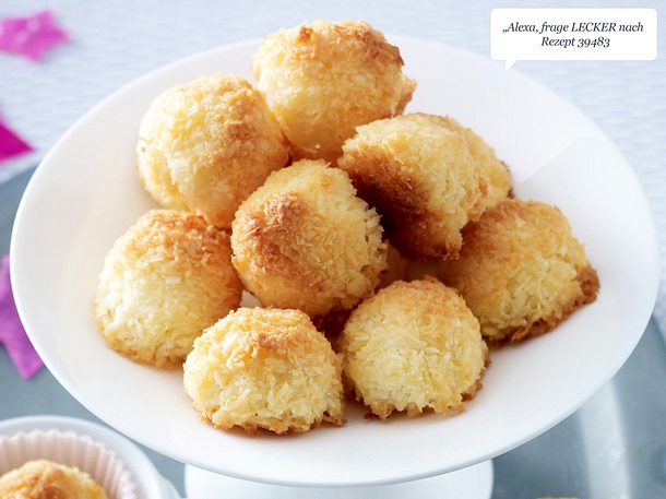 Kokosmakronen Rezept Kokosmakronen Rezept