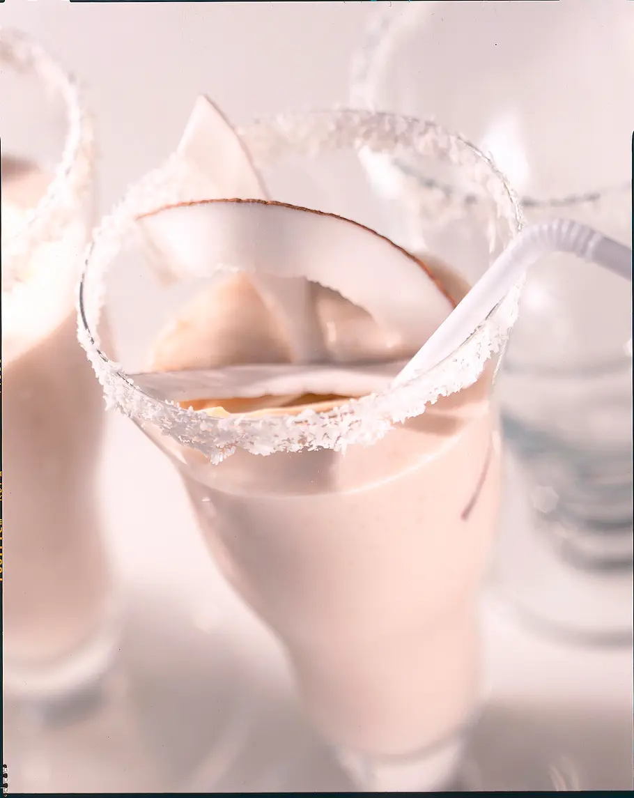 Kokosmilch mit Banane Rezept Kokosmilch mit Banane Rezept