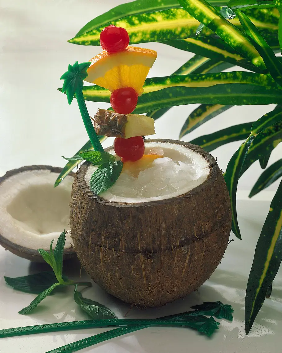 Kokosnuss-Drink Rezept Kokosnuss-Drink Rezept