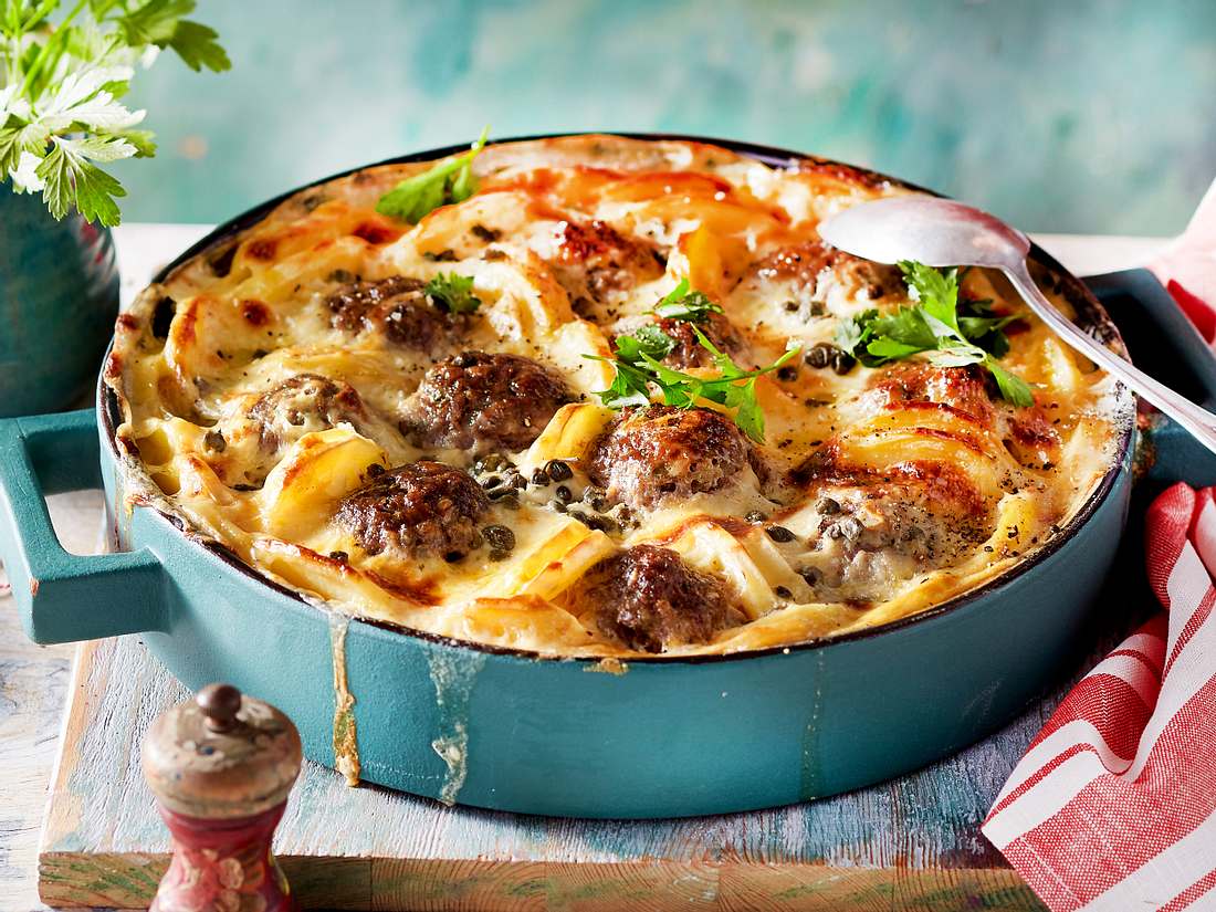 Königsberger-Klopse-Gratin Königsberger-Klopse-Gratin Rezept