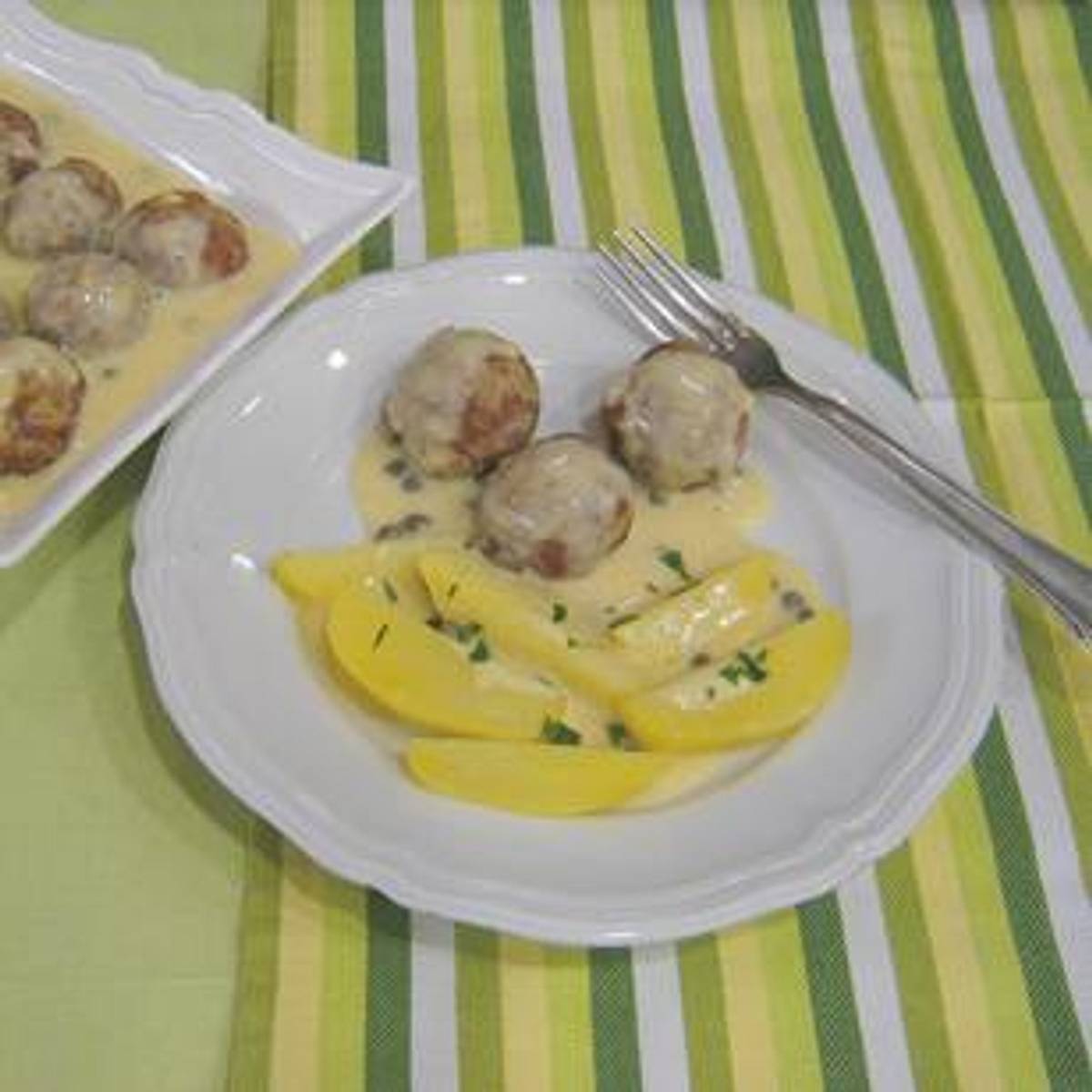 Königsberger Klopse in weißer Kapernsoße Rezept